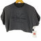 カルバンクラインジーンズ Calvin Klein Jeans ロゴ刺繍 クロップドS/Sカットソー Logo Short Sleeve レディース JPN:M