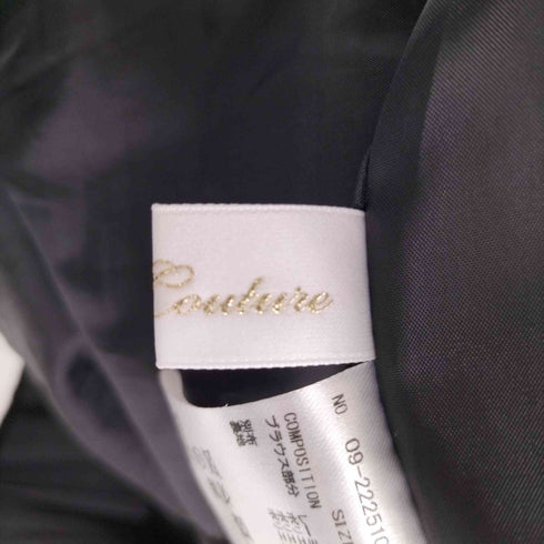 アンドクチュール And Couture バックリボン ドッキングワンピース レディース 38