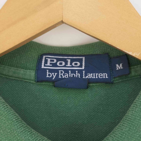 ポロバイラルフローレン Polo by RALPH LAUREN ポニー刺繍 鹿の子ポロシャツ メンズ import:M