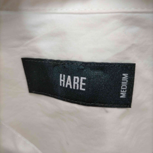 ハレ HARE メッセージプリント長袖シャツ メンズ JPN:M