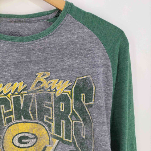 retro sport NFLチームプリント ラグランスリーブTシャツ メンズ import:S