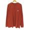 カーハート Carhartt Workwear Pocket Long Sleeve Henley ポケット L/S ヘンリーネック Tシャツ メンズ import:XL