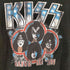バンドプリント クルーネック ロングTシャツ メンズ LL