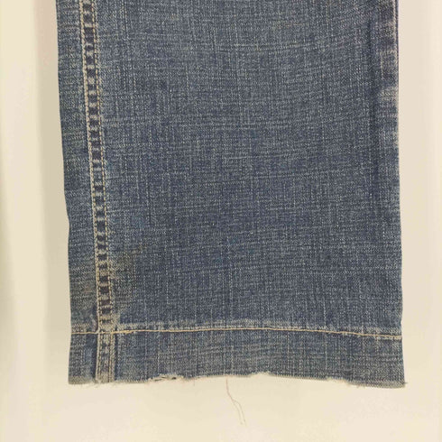 ドルチェアンドガッバーナ DOLCE&GABBANA イタリア製 バックポケット刺繍 ボタンフライデニムパンツ メンズ 44