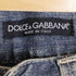 ドルチェアンドガッバーナ DOLCE&GABBANA イタリア製 バックポケット刺繍 ボタンフライデニムパンツ メンズ 44
