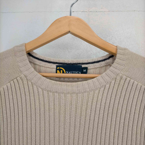 ノーティカ NAUTICA コットンローゲージニット メンズ JPN:M