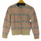 CAMBRIDGE DRY GOODS COMPANY MADE IN USA ウールナイロン 総柄カーディガン レディース JPN:M