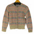 CAMBRIDGE DRY GOODS COMPANY MADE IN USA ウールナイロン 総柄カーディガン レディース JPN:M