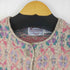 CAMBRIDGE DRY GOODS COMPANY MADE IN USA ウールナイロン 総柄カーディガン レディース JPN:M