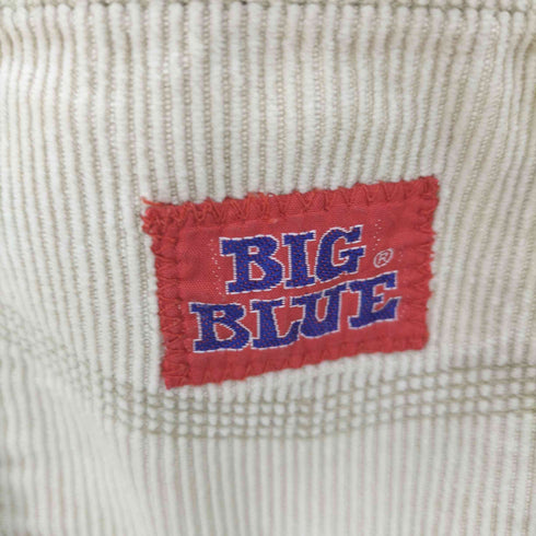 BIG BLUE TALON ジップ コーデュロイ パンツ メンズ