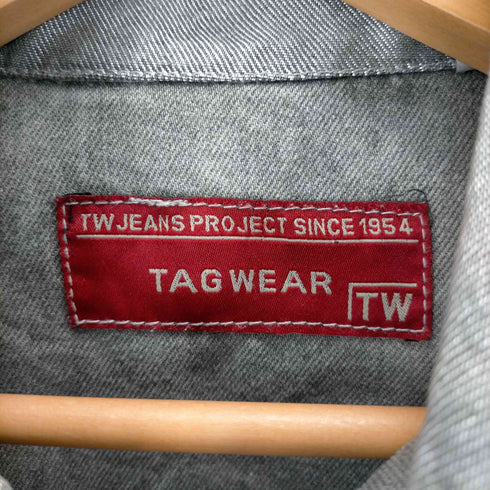 TAG WEAR 光沢 デニムジャケット メンズ JPN:M