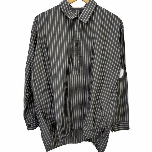 フルギ HARROW TOWN STORES リネン混 ストライプシャツ メンズ 46