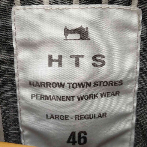 フルギ HARROW TOWN STORES リネン混 ストライプシャツ メンズ 46
