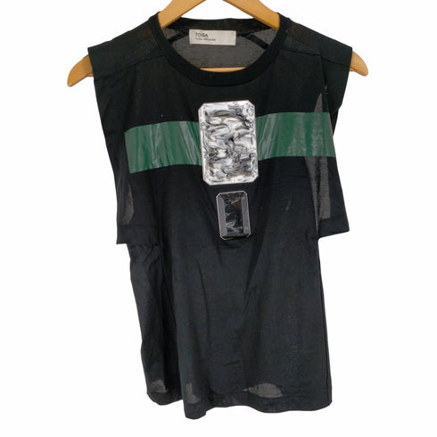 トーガアーカイブス TOGA ARCHIVES ストーンプレート装飾カットソー レディース JPN:1