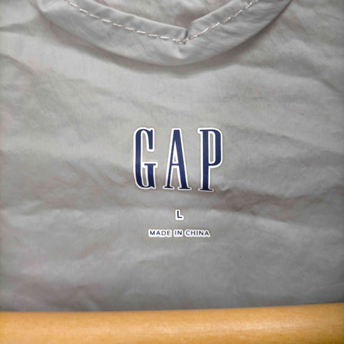 ギャップ Gap ロゴプリントナイロンジップブルゾン メンズ JPN:L
