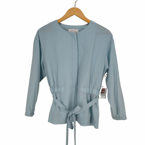 ユナイテッドアローズグリーンレーベルリラクシング UNITED ARROWS green label relaxing ウエストギャザーデザインベルトブラウス レディース JPN:40