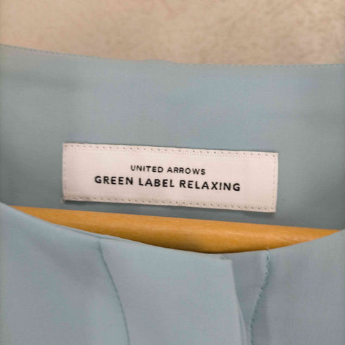 ユナイテッドアローズグリーンレーベルリラクシング UNITED ARROWS green label relaxing ウエストギャザーデザインベルトブラウス レディース JPN:40