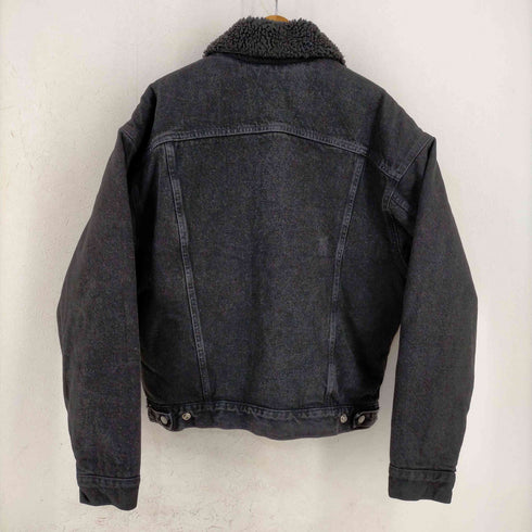 リーバイス Levis 70629-4159 BLACK DENIM SHERPA TRUCKER JACKET メンズ import:M