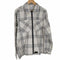 ザラ ZARA チェック柄ジップブルゾン メンズ JPN:M