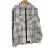 ザラ ZARA チェック柄ジップブルゾン メンズ JPN:M