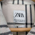 ザラ ZARA チェック柄ジップブルゾン メンズ JPN:M