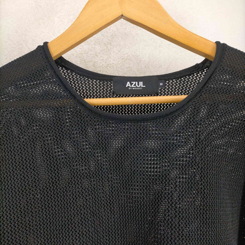 アズールバイマウジー AZUL by moussy ポリエステルロールネックニット メンズ JPN:M