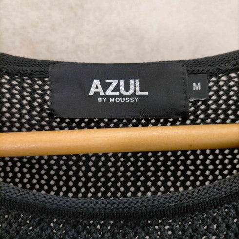 アズールバイマウジー AZUL by moussy ポリエステルロールネックニット メンズ JPN:M
