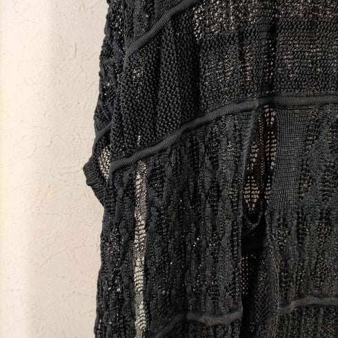 ジュンヤワタナベコムデギャルソン JUNYA WATANABE COMME des GARCONS 14SS アセテート100 ケープニット メンズ JPN:S