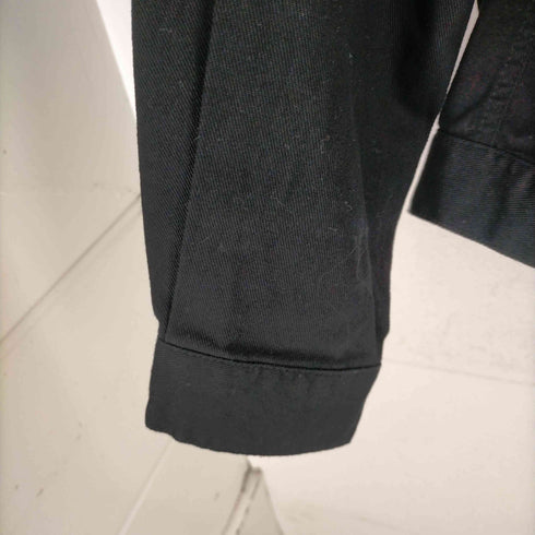 グローバルワーク GLOBAL WORK ノーカラーブラックトラッカージャケット メンズ JPN:L