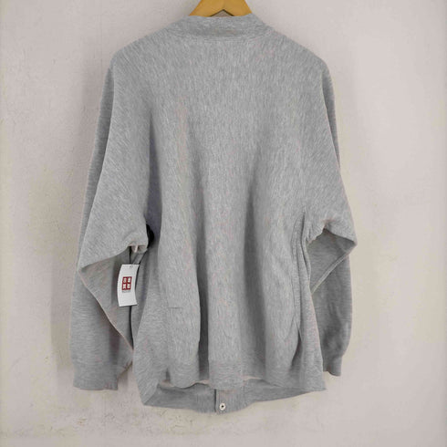チャンピオン Champion USA製 トリコタグ REVERSE WEAVE CORNELL スナップ スウェットカーディガン メンズ import:XL