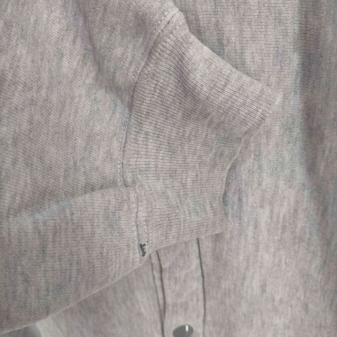 チャンピオン Champion USA製 トリコタグ REVERSE WEAVE CORNELL スナップ スウェットカーディガン メンズ import:XL