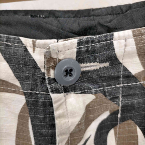 アベイシングエイプ A BATHING APE 90S 初期 トライバルカモ リップストップ カーゴショーツ メンズ JPN:M