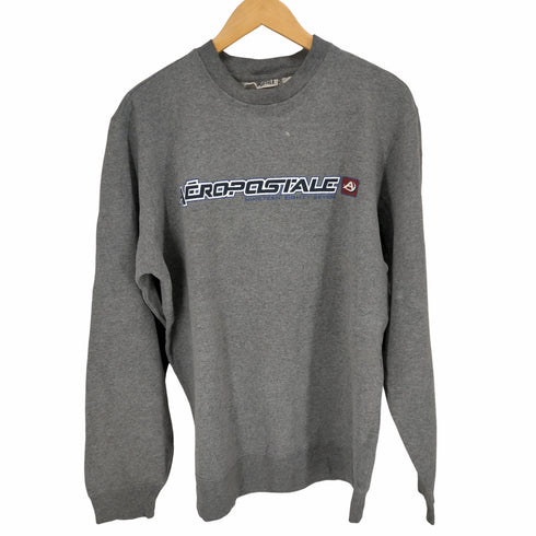 エアロポステール AEROPOSTALE フロントロゴ刺繍スウェット メンズ JPN:M