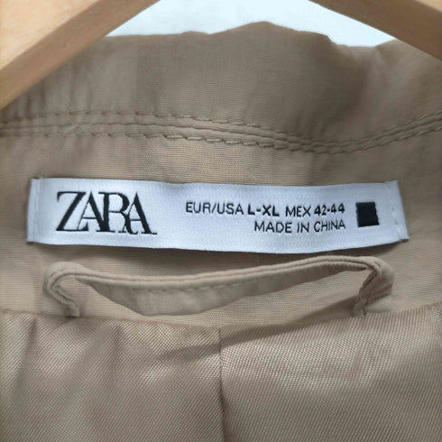 ザラ ZARA ナイロンステンカラーコート メンズ JPN:L