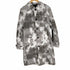 ザラ ZARA スプラッシュカモ ステンカラーコート メンズ JPN:M