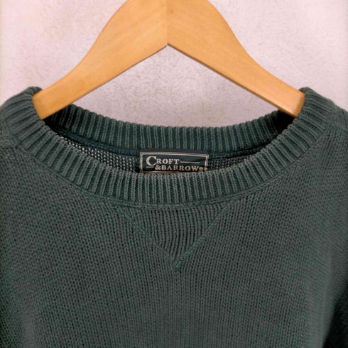 クラフトアンドバロー Croft&Barrow コットンL/S ニット メンズ JPN:L