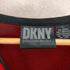 ダナキャランニューヨーク DKNY 90S ロゴプリント 裏地メッシュ ジップアップ ナイロンベスト メンズ import:L