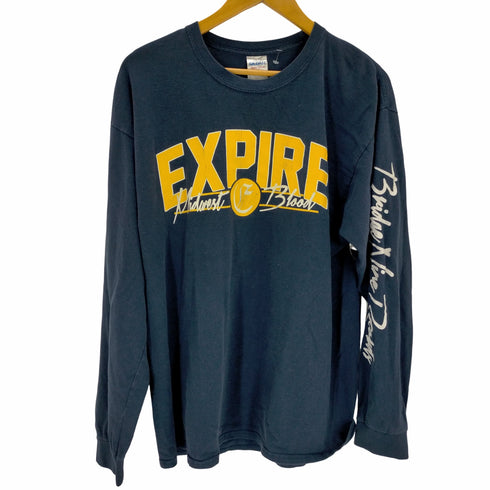 ギルダン GILDAN EXPIRE 両面プリント長袖カットソー メンズ JPN:L