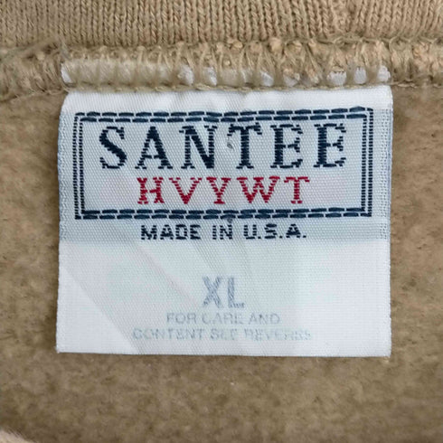 フメイ SANTEE HVYWT USA製 前ポケ ブランク プルオーバーパーカー メンズ import:XL