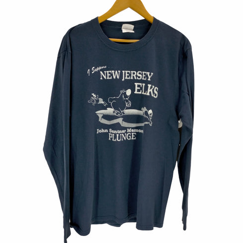ポートアンドカンパニー PORT and COMPANY NEW JERSWY ELKS 長袖カットソー メンズ JPN:L