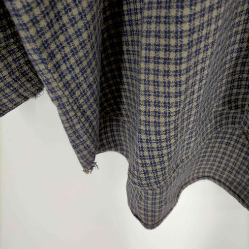 ビューグルボーイ Bugle Boy インド製 バンドカラーチェックシャツ メンズ import:XL