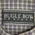 ビューグルボーイ Bugle Boy インド製 バンドカラーチェックシャツ メンズ import:XL