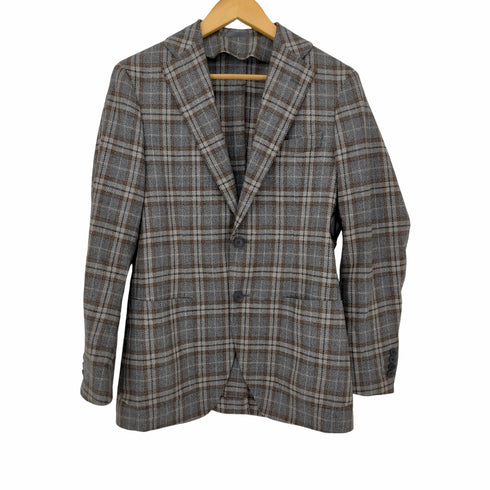 ピルグリム PILGRIM 23AW ウールシルクツイード シングルブレステッド2Bジャケット DREAM TWEED メンズ JPN:44