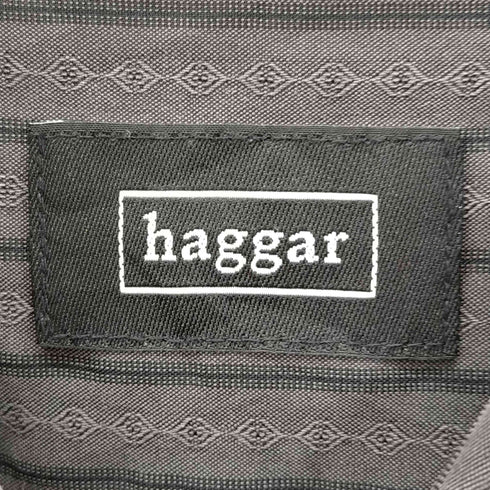 ハガークロージング HAGGAR オープンカラーボックスシャツ メンズ JPN:L