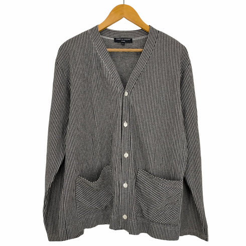 コムデギャルソンオム COMME des GARCONS HOMME 千鳥格子Vネックカーディガン メンズ JPN:L