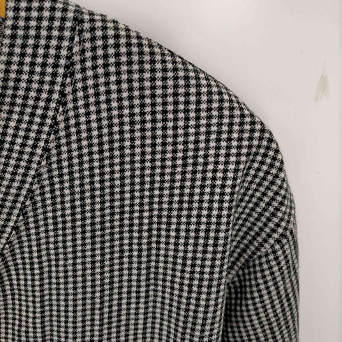 コムデギャルソンオム COMME des GARCONS HOMME 千鳥格子Vネックカーディガン メンズ JPN:L