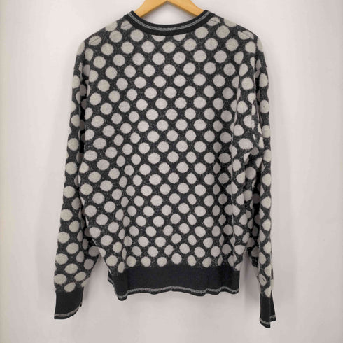 キャバン CABaN 24SS ブークレードット クルーネックカーディガン メンズ JPN:L