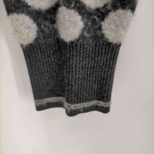 キャバン CABaN 24SS ブークレードット クルーネックカーディガン メンズ JPN:L