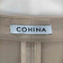 コヒナ COHINA ダブルクロスウォッシャブルジャケット レディース JPN:XS