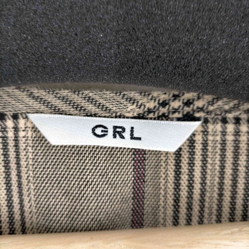 グレイル GRL 切替チェック柄ワンピース レディース JPN:M